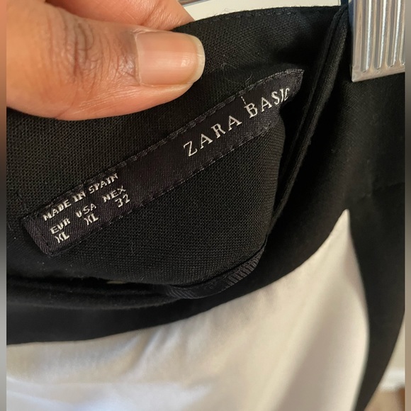 Black and White color block pencil skirt - Picture 2 of 2